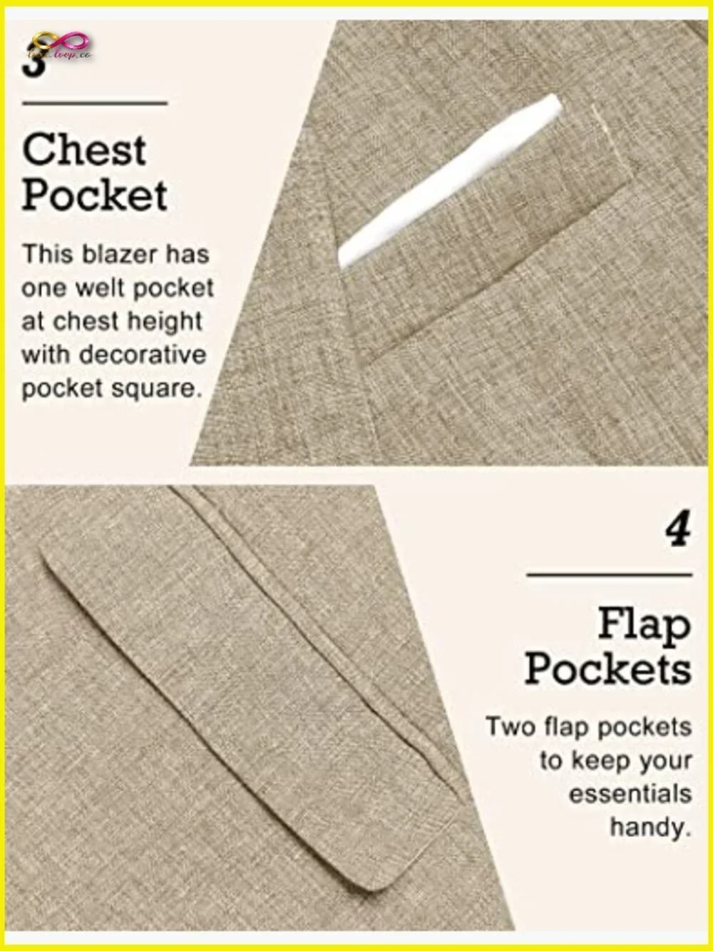 Slim Fit Blazer Lightweight Sport Coat One Button Casual Modern Jacket